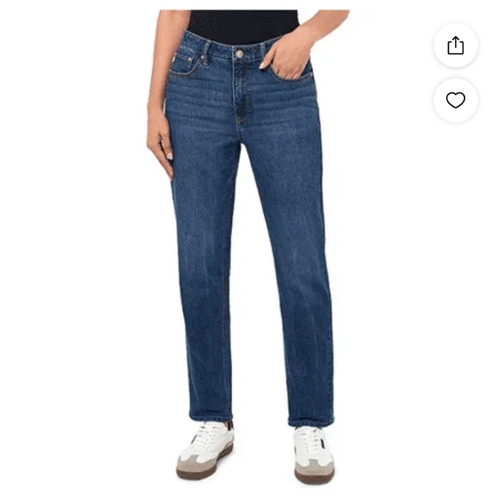 Seven7 Blue Straight Leg Jeans Classic Style